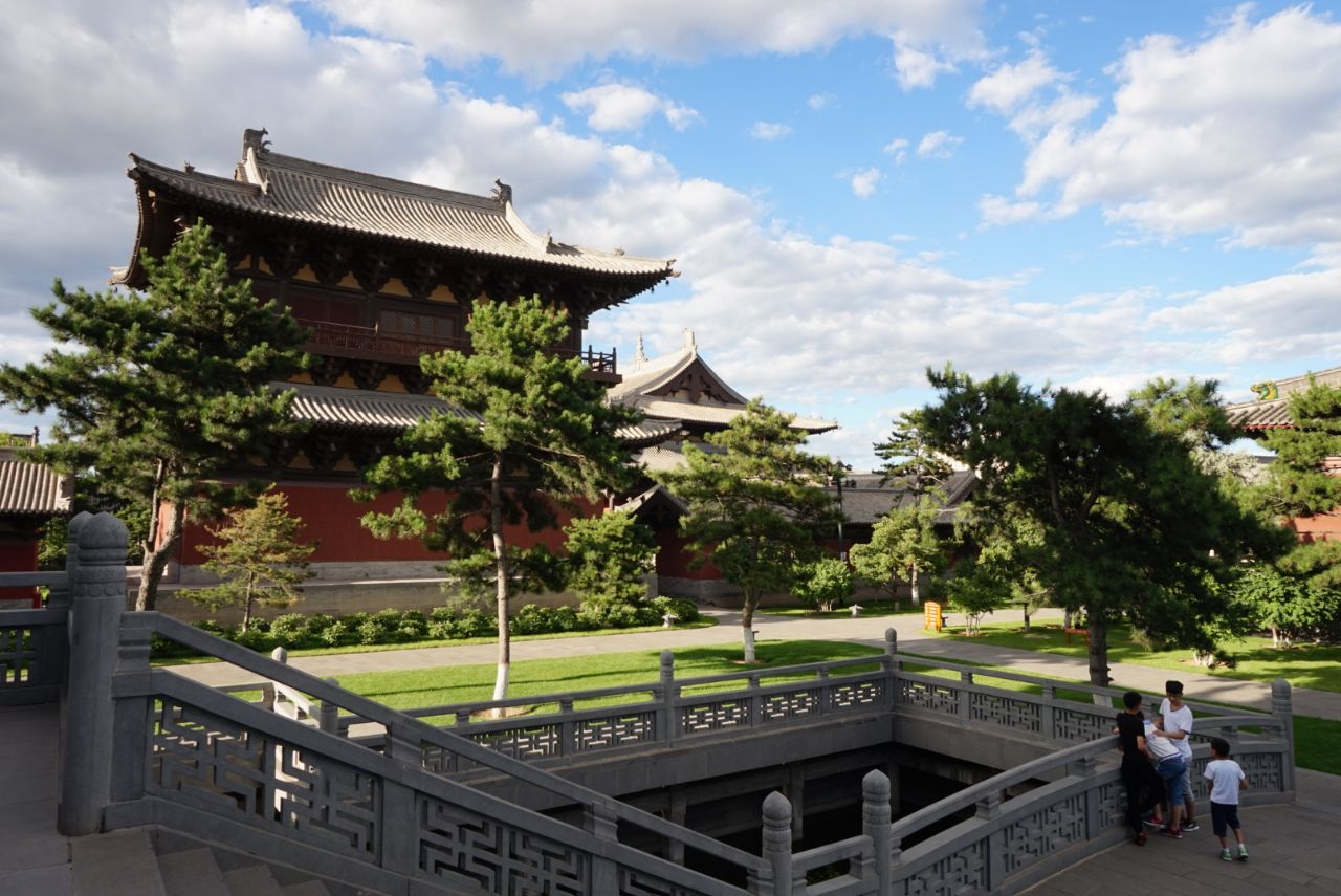 大同市华严寺景区 大同市华严寺景区