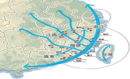 海峡西岸城市群 海峡西岸城市群