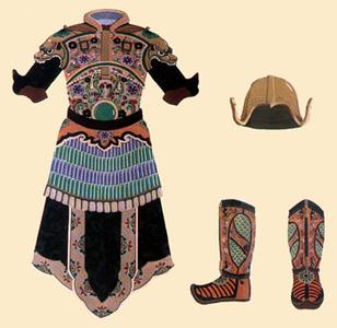晋朝武士盔甲 晋朝武士盔甲