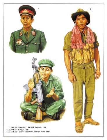 高棉人民共和国武装力量(PRKAF) 高棉人民共和国武装力量(PRKAF)