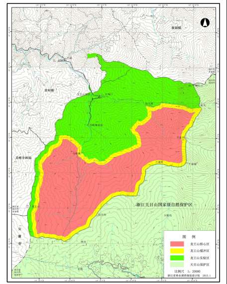 安吉小鲵国家级自然保护区範围 安吉小鲵国家级自然保护区範围