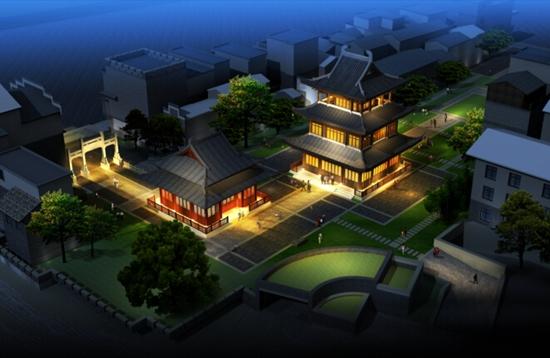 都正街停车场地上效果图 都正街停车场地上效果图
