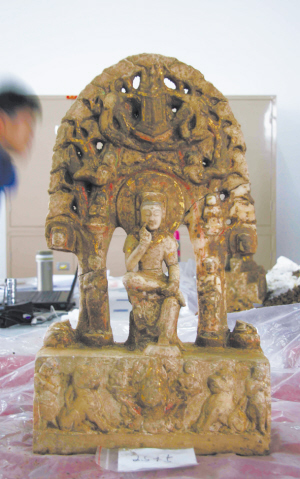 出土的北齐佛教造像 出土的北齐佛教造像