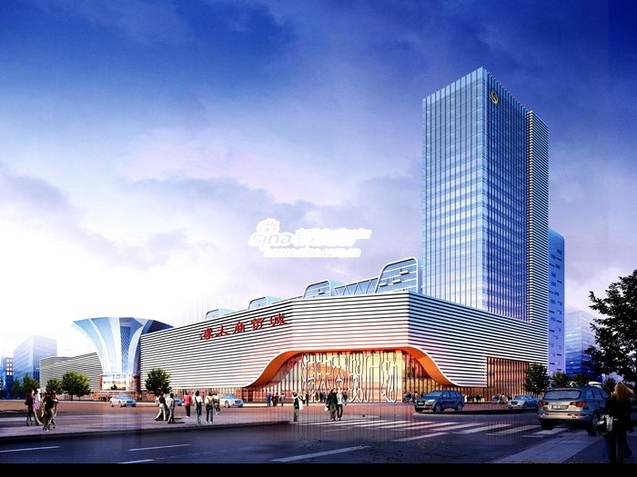 滹太商贸城效果图 滹太商贸城效果图
