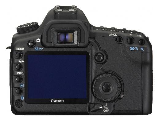 图3：佳能EOS5D Mark II 背面