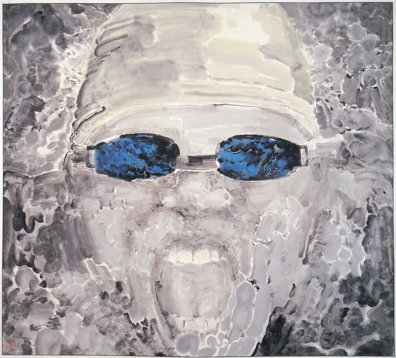 《泳》174×192cm 2001 《泳》174×192cm 2001