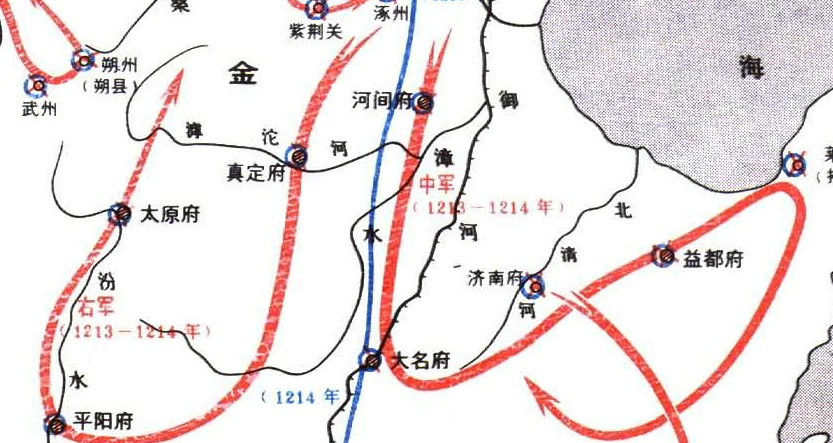 蒙古征服河北、山东 蒙古征服河北、山东