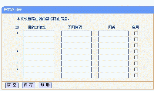 路由表 路由表