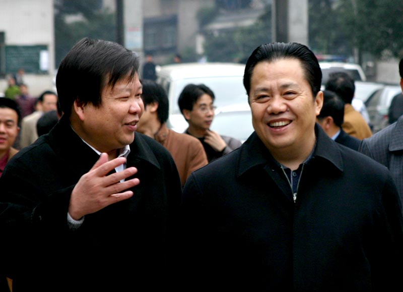 唐之享在视察工作 唐之享在视察工作