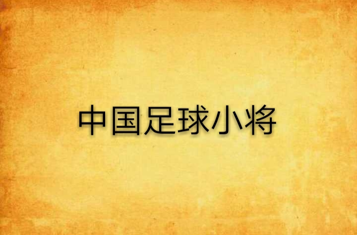 中国足球小将