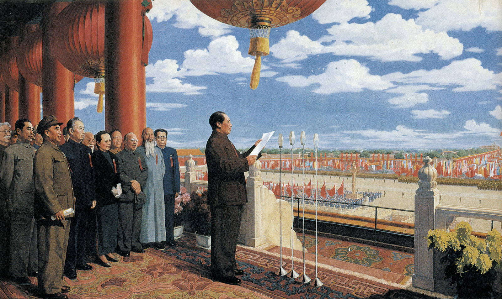 董希文代表作《开国大典》 董希文代表作《开国大典》