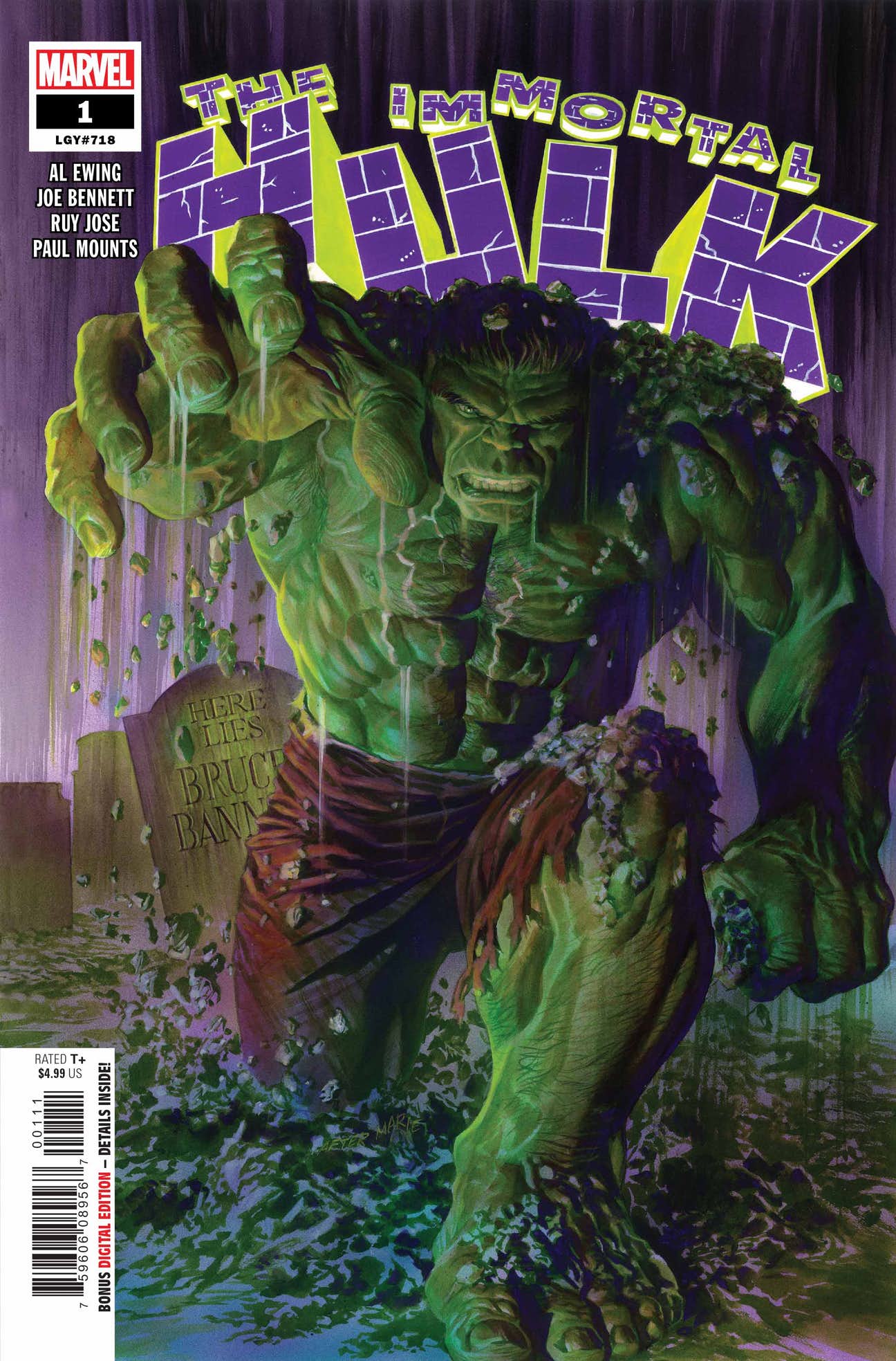 2018新刊《不朽浩克》(ImmortalHulk) 2018新刊《不朽浩克》(ImmortalHulk)