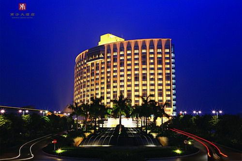 五星级海景酒店 南沙大酒店夜景 五星级海景酒店 南沙大酒店夜景