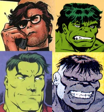 漫画中的四个核心人格 漫画中的四个核心人格
