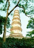 法源寺景泰蓝三塔 法源寺景泰蓝三塔