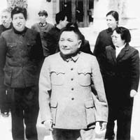 60年代初期,时任宁夏书记杨静仁与邓小平 60年代初期,时任宁夏书记杨静仁与邓小平