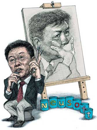 刘积仁漫画像 刘积仁漫画像