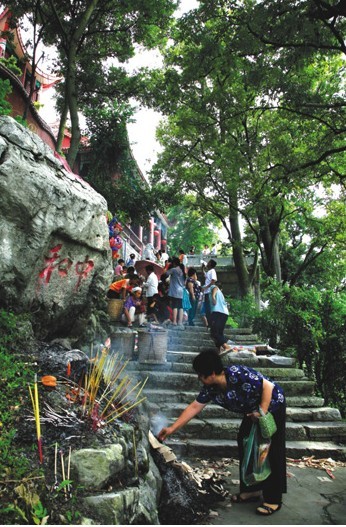 华严寺石阶图 华严寺石阶图