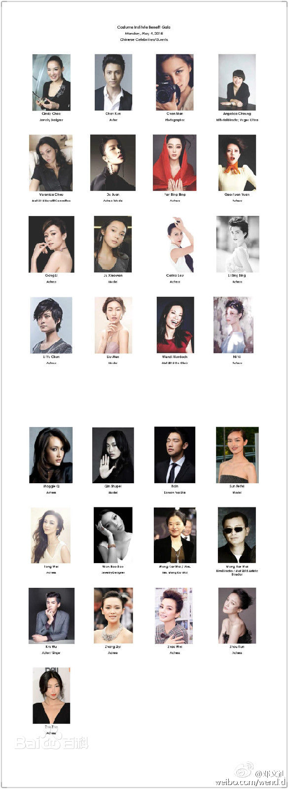 2015纽约大都会时尚盛典 2015纽约大都会时尚盛典