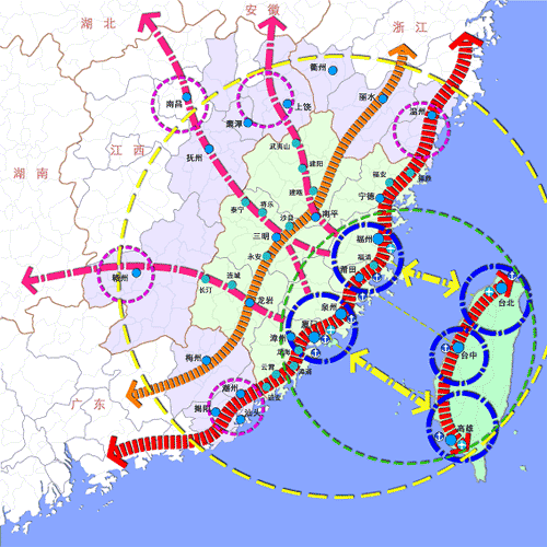 海峡西岸经济区 海峡西岸经济区
