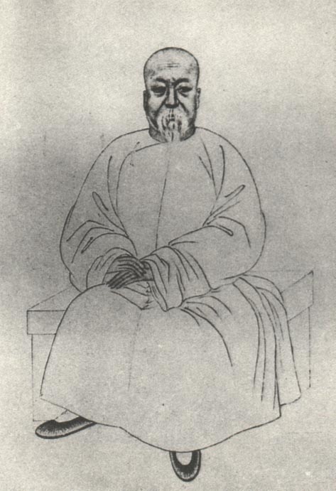 李善兰坐姿像 李善兰坐姿像