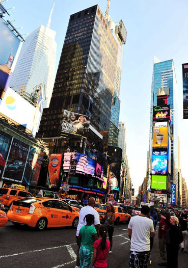 纽约时报广场(纽约时代广场) 纽约时报广场(纽约时代广场)