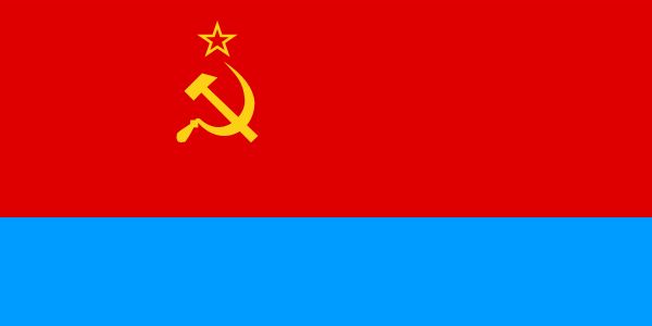 前苏联乌克兰加盟共和国国旗 前苏联乌克兰加盟共和国国旗