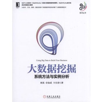 大数据挖掘:系统方法与实例分析 大数据挖掘:系统方法与实例分析
