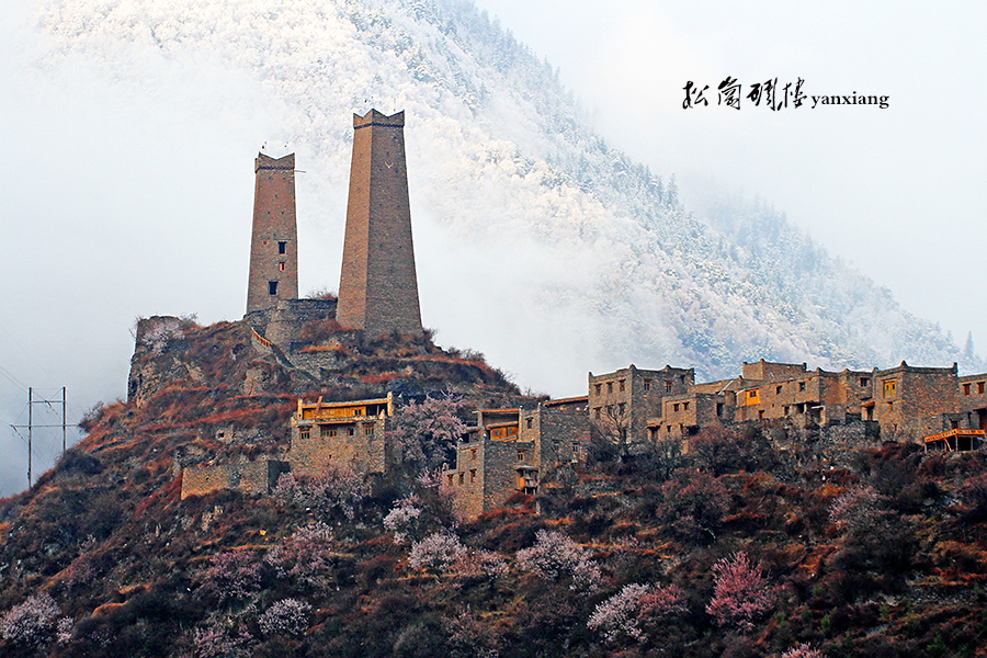 阿坝羌寨碉群 阿坝羌寨碉群