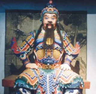 成都武侯祠张翼塑像 成都武侯祠张翼塑像