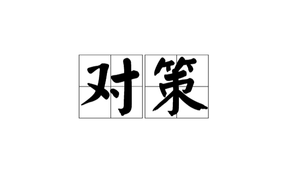 对策 对策