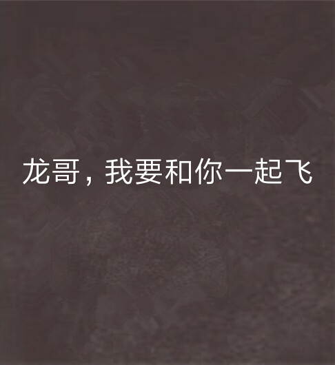 龙哥，我要和你一起飞