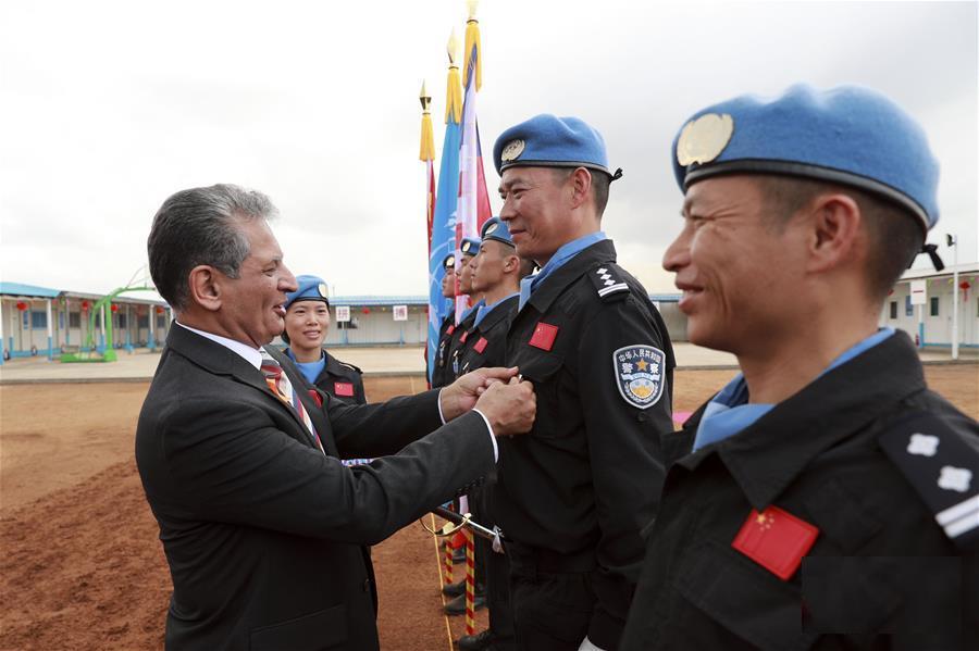 中国第五支驻赖比瑞亚维和警察防暴队 中国第五支驻赖比瑞亚维和警察防暴队