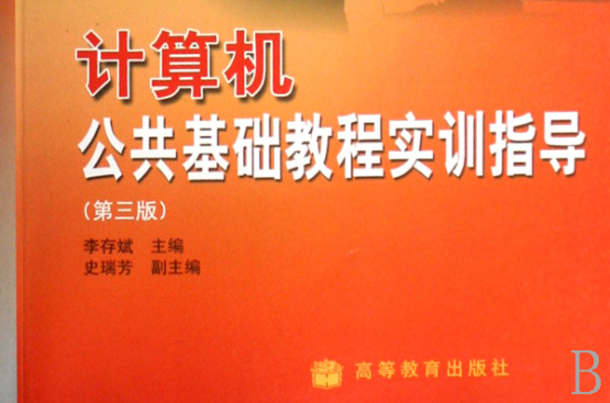 计算机公共基础教程实训指导 计算机公共基础教程实训指导