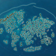 世界岛(位于杜拜的人工岛群) 世界岛(位于杜拜的人工岛群)
