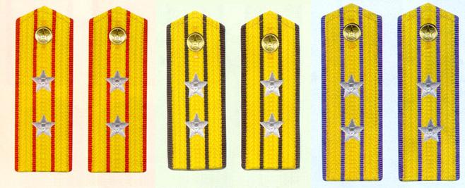 陆海空军中校常服肩章(1988-2007) 陆海空军中校常服肩章(1988-2007)
