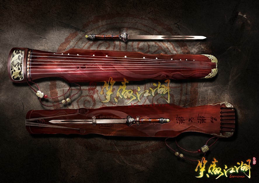 门派武器-琴中剑 门派武器-琴中剑