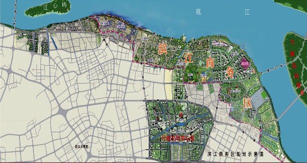 温州滨江商务区 温州滨江商务区