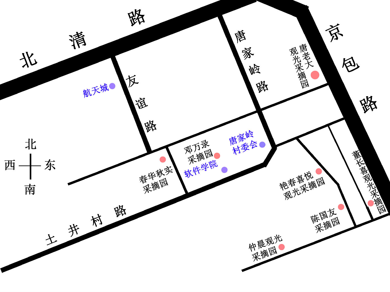 唐家岭地图 唐家岭地图