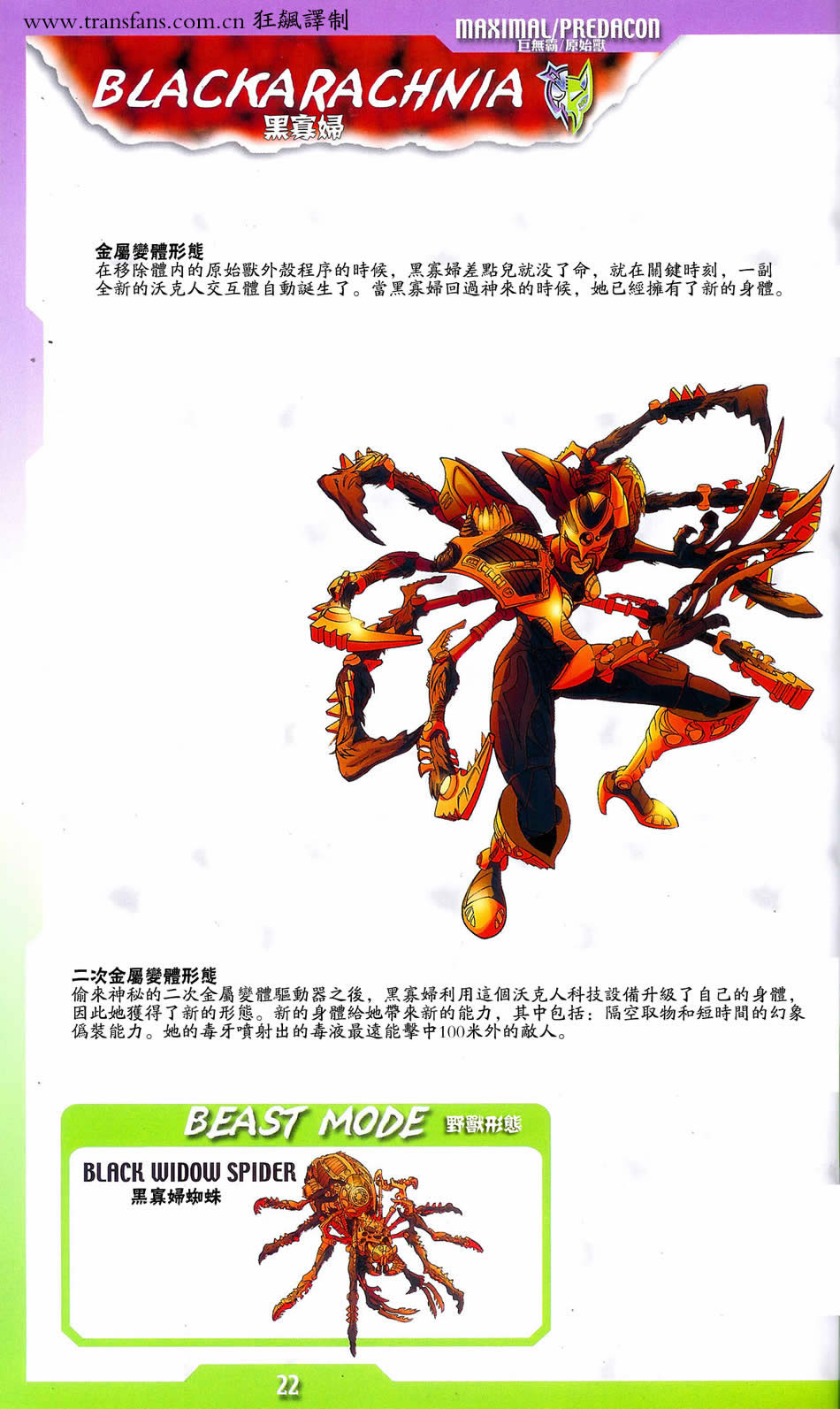 蜘蛛勇士金属变体形态 蜘蛛勇士金属变体形态