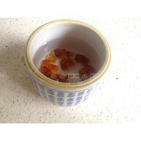 牛奶炖桃胶