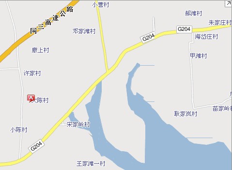 大陈村地理位置 大陈村地理位置