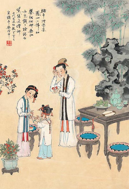 七夕之节物风俗 七夕之节物风俗