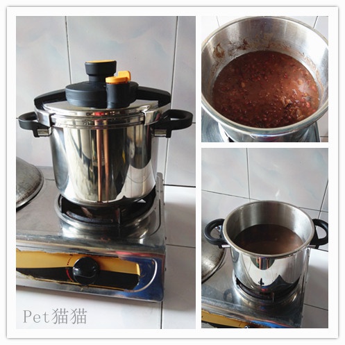 蜜枣红枣桂圆红豆粥