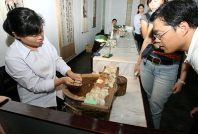 湖笔製作工艺图 湖笔製作工艺图