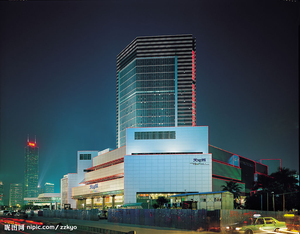 天河城夜景 天河城夜景