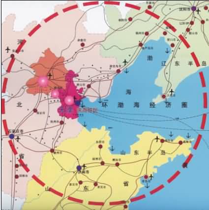 渤海区域图 渤海区域图