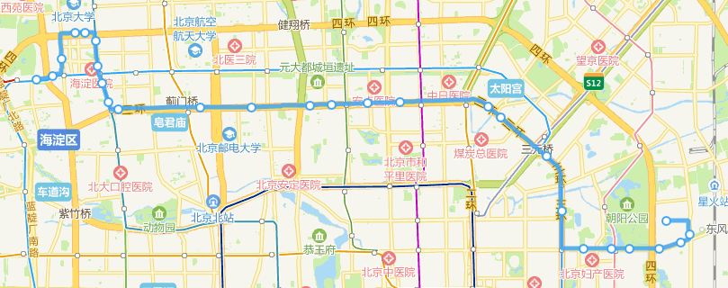 302路走向图 302路走向图