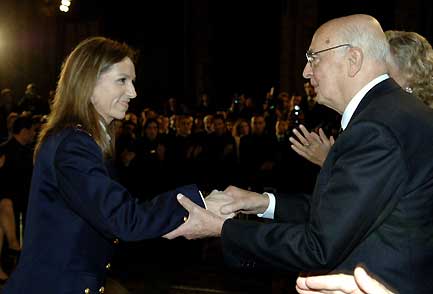 和义大利总统Napolitano 和义大利总统Napolitano