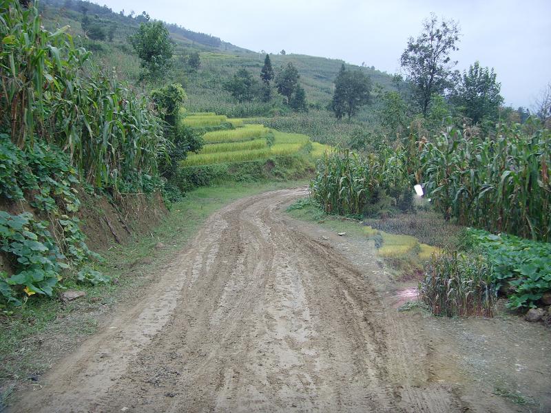 云南省大关县翠华镇永康村村内道路 云南省大关县翠华镇永康村村内道路